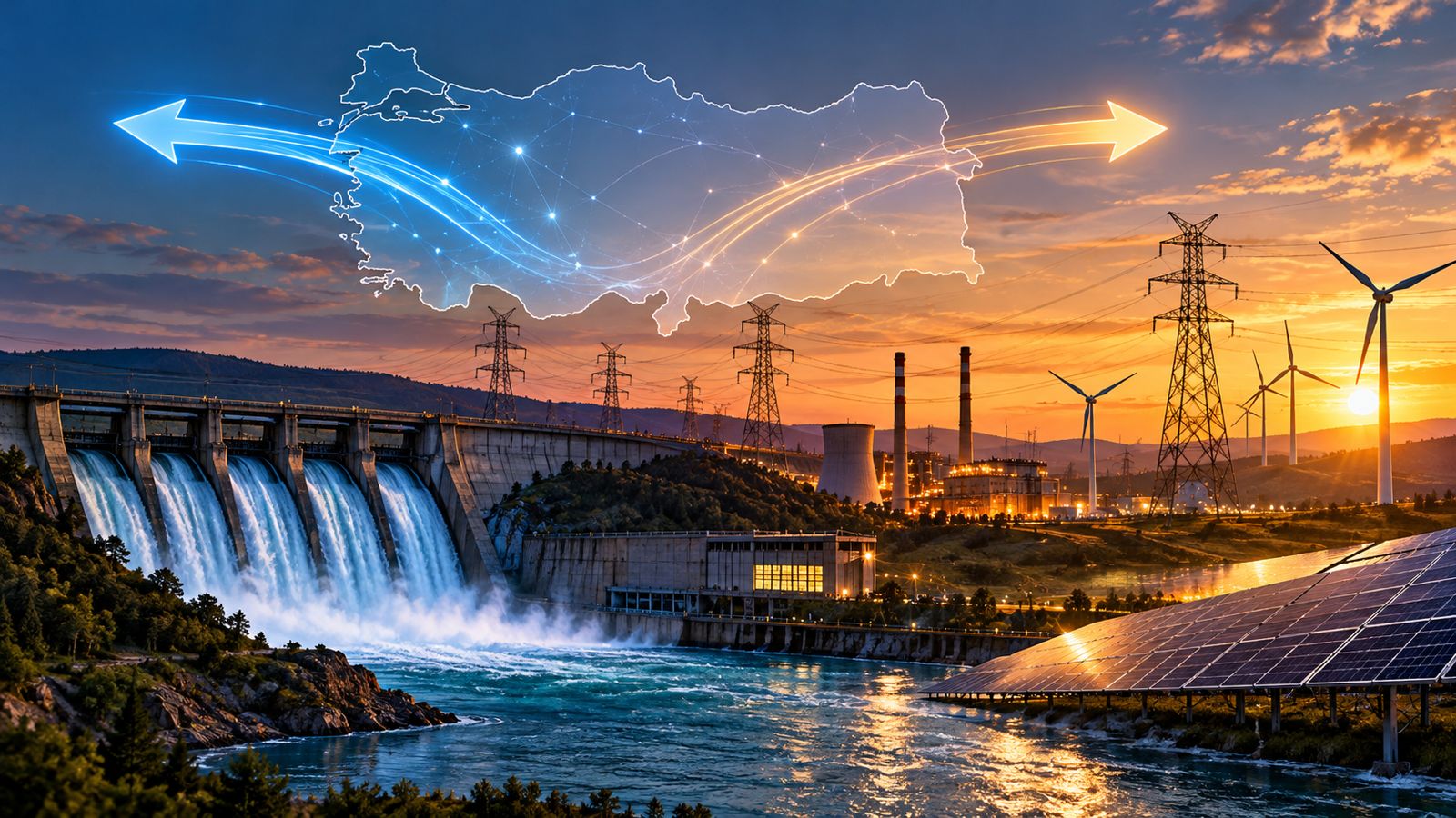Türkiye'de elektrik üretimi 30 Ekim'de tüketimin üzerine çıktı